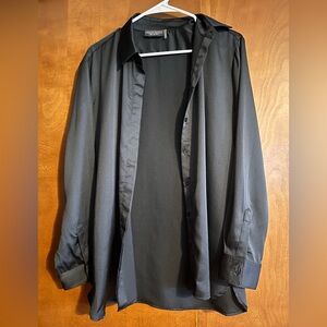 Black Button-Up Shirt